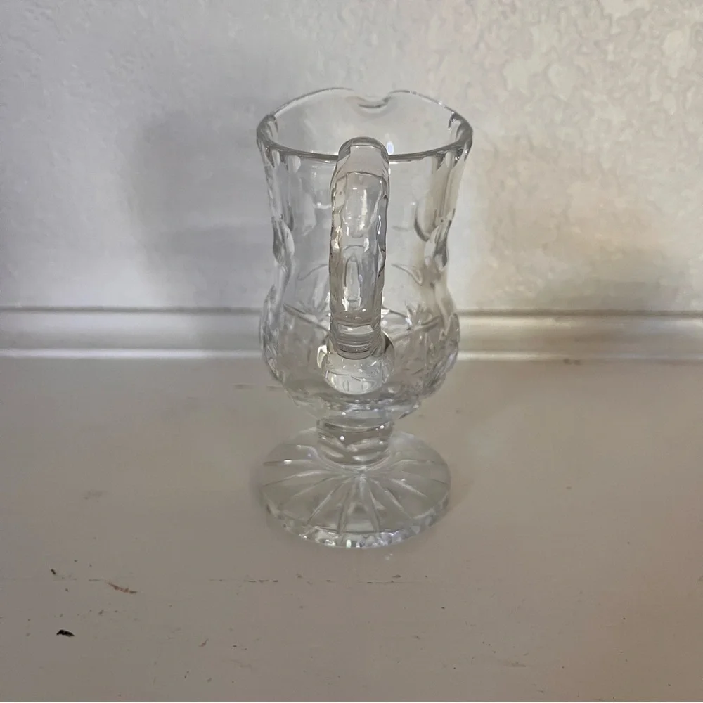 Vintage Crystal Creamer